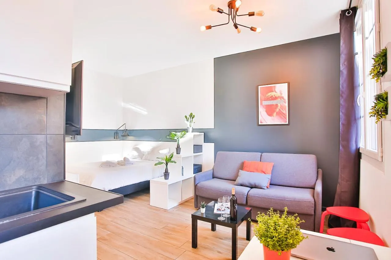 아파트 La Cle Studio Clim, Balcon, Proche Gare Et Port 툴롱